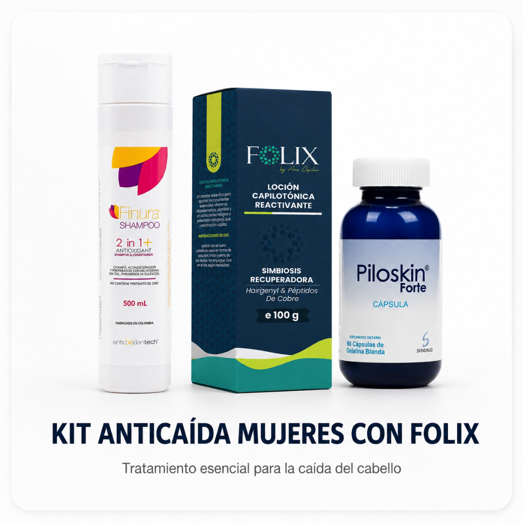 Kit Anticaída Mujeres con Folix