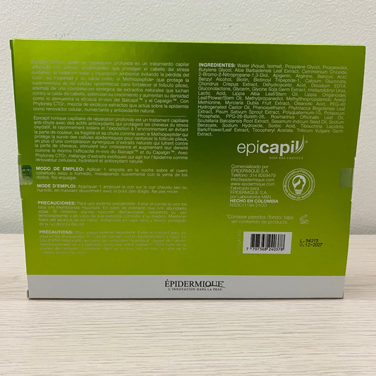 Tónico Capilar de Reparación Profunda Epicapil x 15 Ampollas