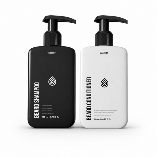 Kit Shampoo y Acondicionador para la Barba Celebrity