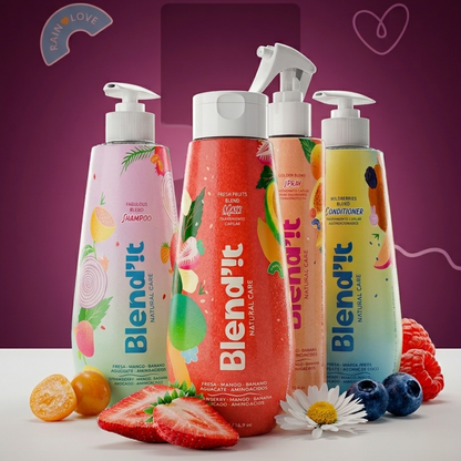 Kit Blend'it para Cabello Oscuro y Liso