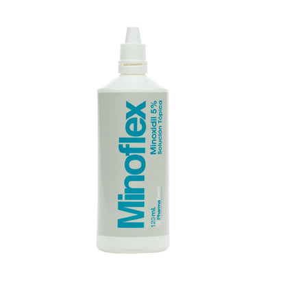 Minoxidil 5% Loción Tópica Minoflex x 120 ml